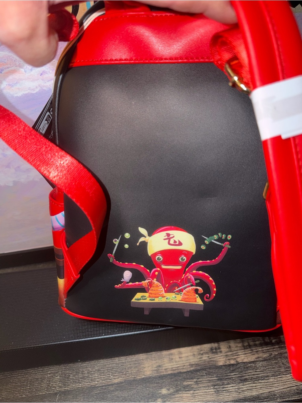 Loungefly Disney Monsters, Inc Mini Backpack - Picture 5 of 7